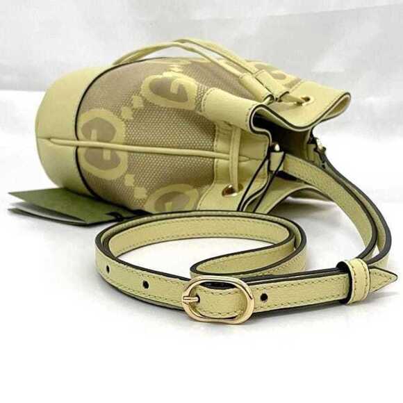 GUCCI Yellow Leather Shoulder Bag - Picture 7 of 11